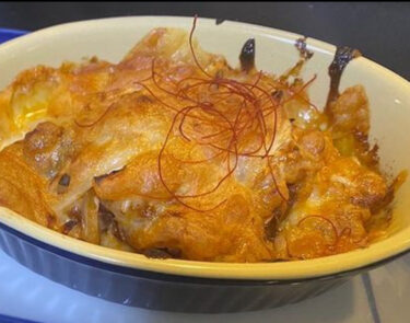 🌻 2月7日（月）鴨肉のチーズタッカルビでした ♪ 😊【お食事処向日葵】