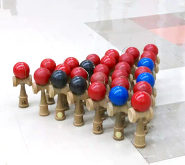 今日（2/8）は活動日でした ✨ 大人もあわせて１５人くらいの参加でした 👍【北竜けん玉クラブ】