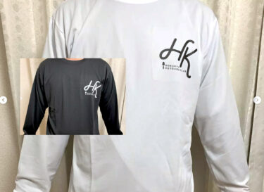 けん玉クラブの長袖も作成。今回も深川市の広野スポーツさんに依頼。最高です【北竜けん玉クラブ】