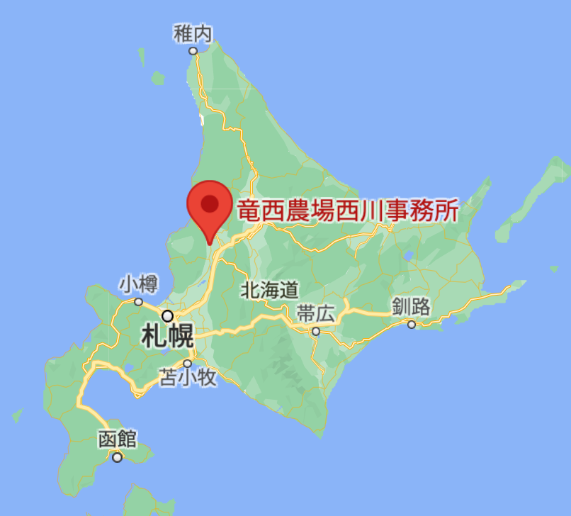 地図：（株）竜西農場・和事務所