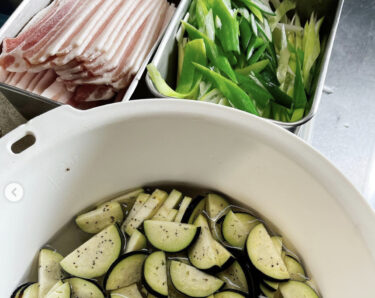 🌻 3月12日（土）茄子と豚バラを使った味噌炒め定食でした 😊【お食事処向日葵】