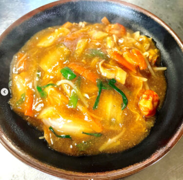 🌻 4月8日（金）あんかけチャーハン ♪ でした 😊【お食事処向日葵】