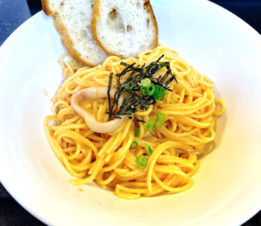 🌻 วันพุธที่ 6 เมษายน - วันพาสต้า ทุกวันพุธ 🍝 วันนี้มีพาสต้าเมนไทโกะ ♪ 😊【ร้านอาหารฮิมาวาริ】