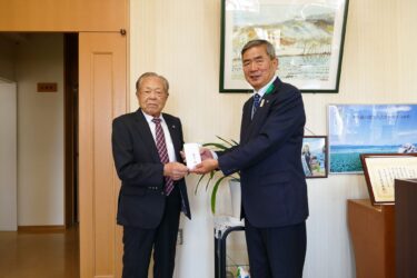 北竜町長 佐野豊 活動報告・4月4日（月）小中学校教職員転入挨拶、ひまわり観光協会長と懇談、篠田久雄元沼田町長(高額寄付)、黒千石大豆事業組合理事長と懇談