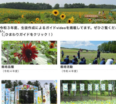 【世界のひまわり】令和4年度・栽培品種２４種決まりました【北竜中学校】