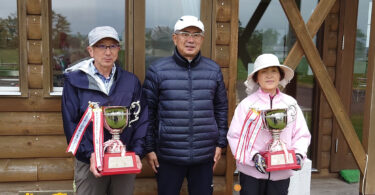 北竜町長 佐野豊 活動報告・5月29日（日）第21回町長杯パークゴルフ大会『男子の部』優勝・橋本剛氏・107点『女子の部』優勝・大路恵津子氏・110点