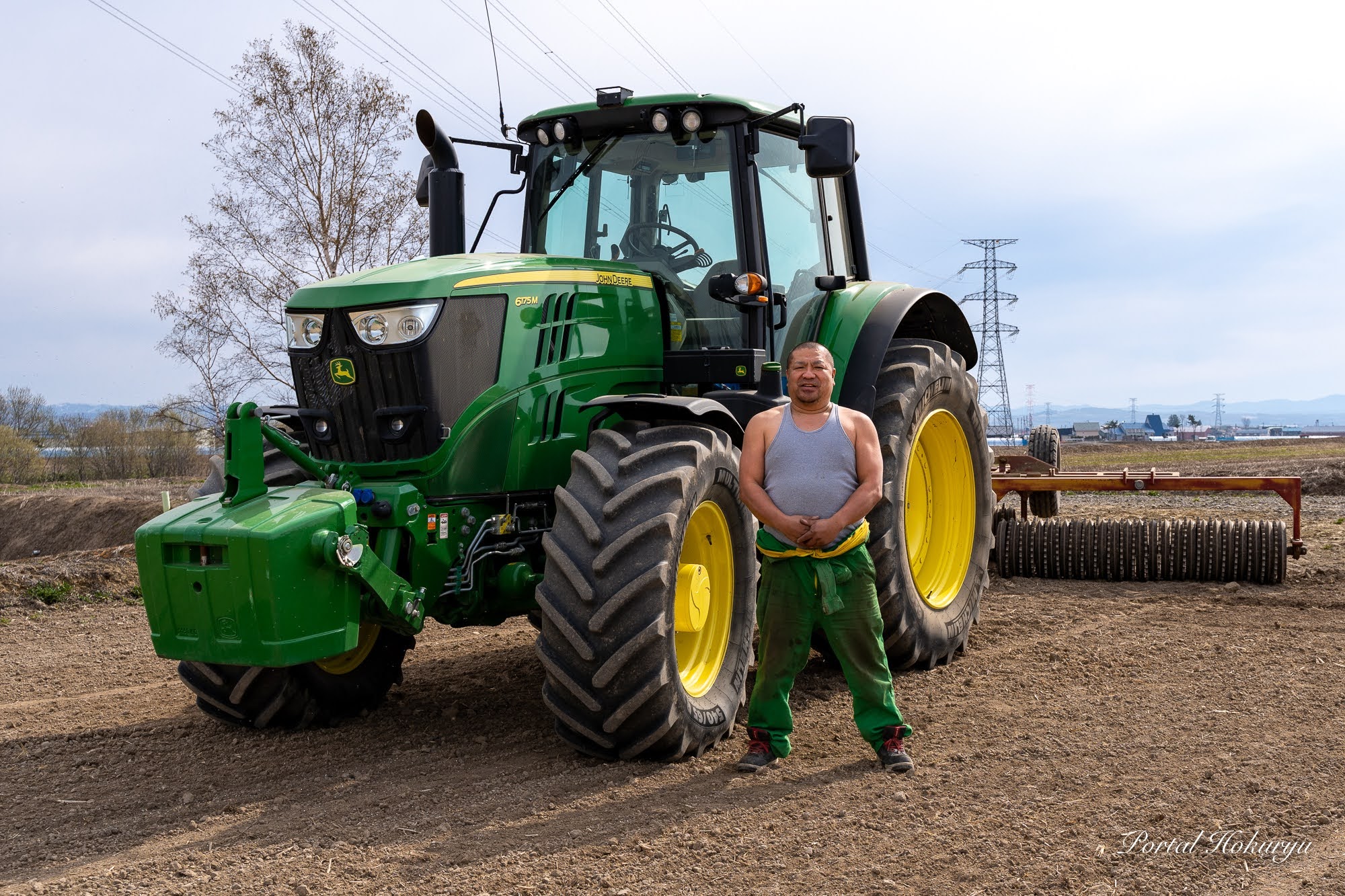 乾田直播栽培「えみまる」北竜町在住の高田幸喜さんが初挑戦！