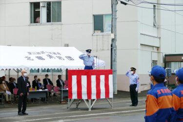 北竜町長 佐野豊 活動報告・6月29日（水）深川地区消防組合北竜消防演習、参議院選挙長谷川候補応援演説