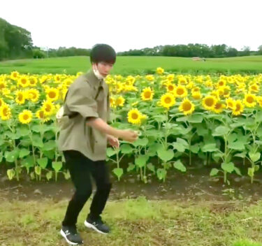 本日はひまわりの里でレジェンド 🌻 北海道のけん玉やってる人、見に来たり、撮影しにきてください～！【北竜けん玉クラブ】