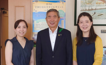 北竜町長 佐野豊 活動報告・7月29日（金）JALふる里応援隊(３班)離町挨拶、ひまわりの里視察、ひまわりオイルサミット打合せ