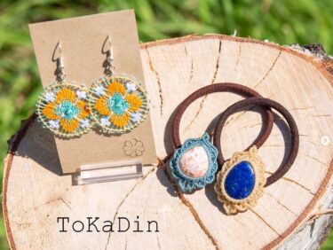 北竜マルシェ出店者さん ☺️ 「ToKaDin」さん、世界を旅した 夫婦がつくるアクセサリー屋さんです ✈️✨【北竜マルシェ・9/4（日）開催】