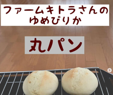 「生米成形丸パン（北竜町産 「ひまわり油」使用）」生米パンインストラクター・野村奈央さん第６弾！