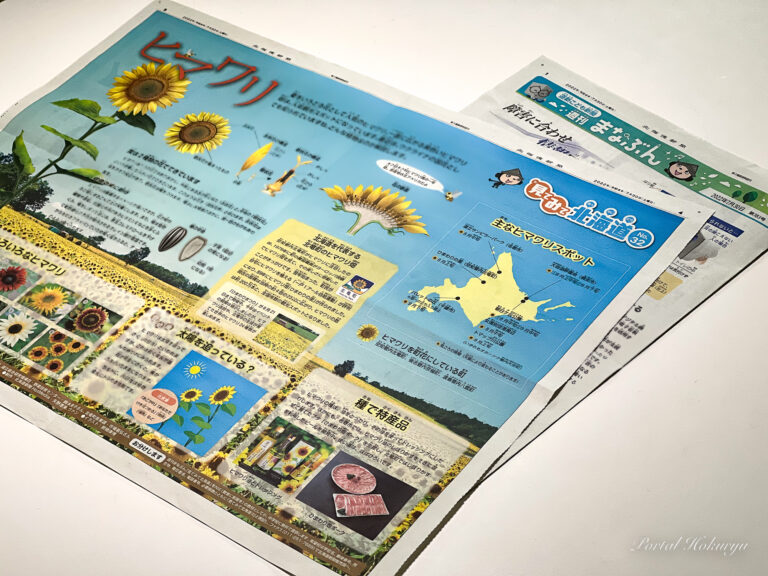 道新こども新聞『まなぶん』（第383号・2022年７月３０日）