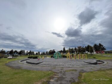 サンフラワーパーク北竜温泉庭公園に集う可愛い遊具たち！