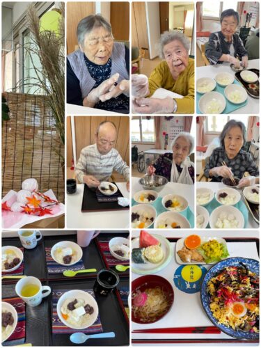 9 September (Jumat) 1 hari melihat bulan lebih awal ~ 🌕 Saat makan siang, kami akan menikmati makanan melihat bulan yang disiapkan oleh staf kami. Itu adalah hari yang dipenuhi dengan banyak makanan lezat 😊 [Group Home Heisui]