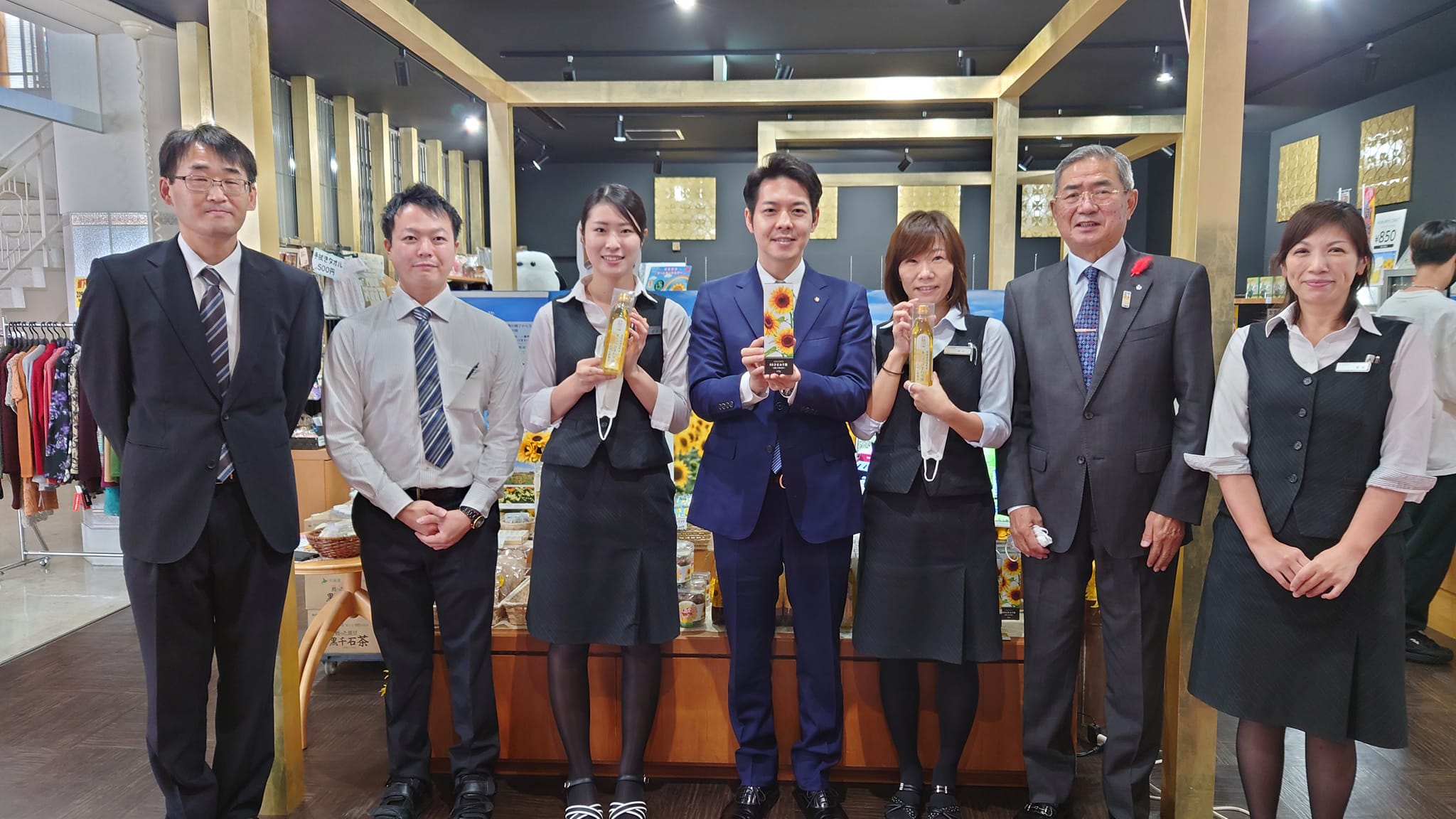 北竜町長 佐野豊 活動報告・10月25日（水）北海道知事地域訪問「なおみちカフェ」北竜町サンフラワーパーク、北竜町集落支援員と懇談