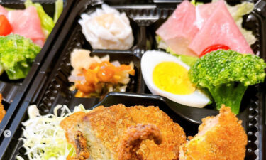 🌻 11月8日（火）本日の日替わりランチ：白菜と豚肉の野菜炒め ♪ でした 😊 2枚目は、おかずセットです 😊【お食事処向日葵】