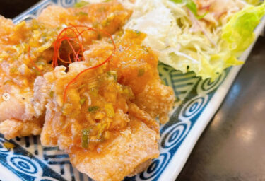 🌻 12月26日（月）本日の日替わりランチ：油淋鶏（ゆーりんちー）でした 😊【お食事処向日葵】