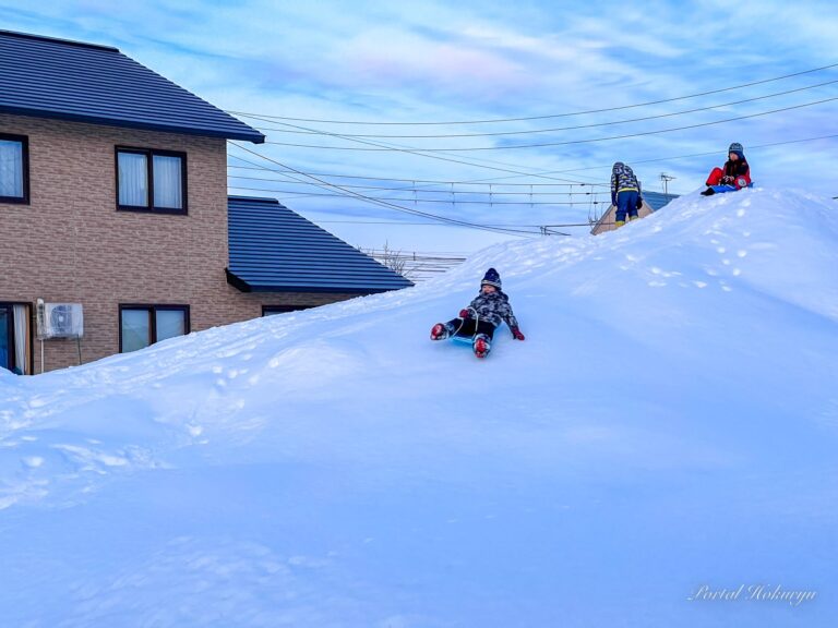 雪山遊び