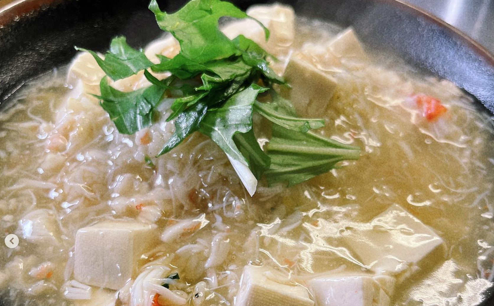 カニの身入りのあんかけチャーハン♪【お食事処向日葵】