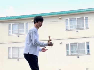 ちょっと編集頑張ったジャグ練習中の事故…3以降こうなる確率高い…。【北竜けん玉クラブ】