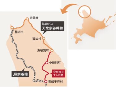 北竜町ご出身・浜頓別町・南尚敏 町長のインタビュー記事「34年前に廃止された最北部の鉄路　もう代替バスすら維持できない」【日経ビジネス電子版】