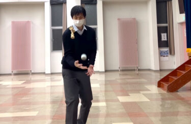 5ジャグ初メイクの瞬間！！先週の活動終わった後、居残りしてやってみたらできてしまった…！！【北竜けん玉クラブ】