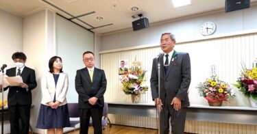 北竜町長 佐野豊 活動報告・4月18日（火）自動車運転免許更新手続（沼田町）、由仁町長選挙当選祝い（由仁町）