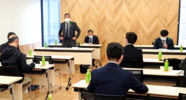 Hokuryu şəhərinin meri Yutaka Sanonun fəaliyyət hesabatı, 19 aprel Çərşənbə günü, Hokkaydo Su Mənbəsi Meşələrin Bərpası Şurasının İcraiyyə Yığıncağı (Sapporo şəhəri)