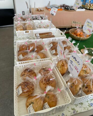 今日（5/16）は焼き立てパン 🍞🥐🥖 の日、美味しそうにやきあがっていますよ 😃 野菜苗 🌱🌱🌱🌱🌱 まだまだありますよ！【みのりっち北竜】