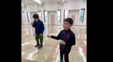 メダルチャレンジの一級をできなかった雨竜から遊びに来てる子が本日合格しました ✨ こっちまでめちゃくちゃ嬉しくなりました！！【北竜けん玉クラブ】