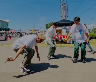 Thank you 秩父別 🔔 2日間、暑い中秩父別町にてけん玉ブースでお手伝い 🔥 北竜以外にも、けん玉してる子どもたちは沢山いる！【北竜けん玉クラブ】