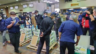 北竜町長 佐野豊 活動報告・6月19日（月）ひまわりメロン市場初競り（旭一・旭川市）議会定例会一般質問打ち合わせ、ひまわり観光協会長と懇談、北竜温泉経営会議