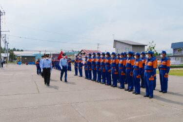 北竜町長 佐野豊 活動報告・6月29日（木）深川地区消防組合北竜消防演習、北竜消防団創立110周年記念式典