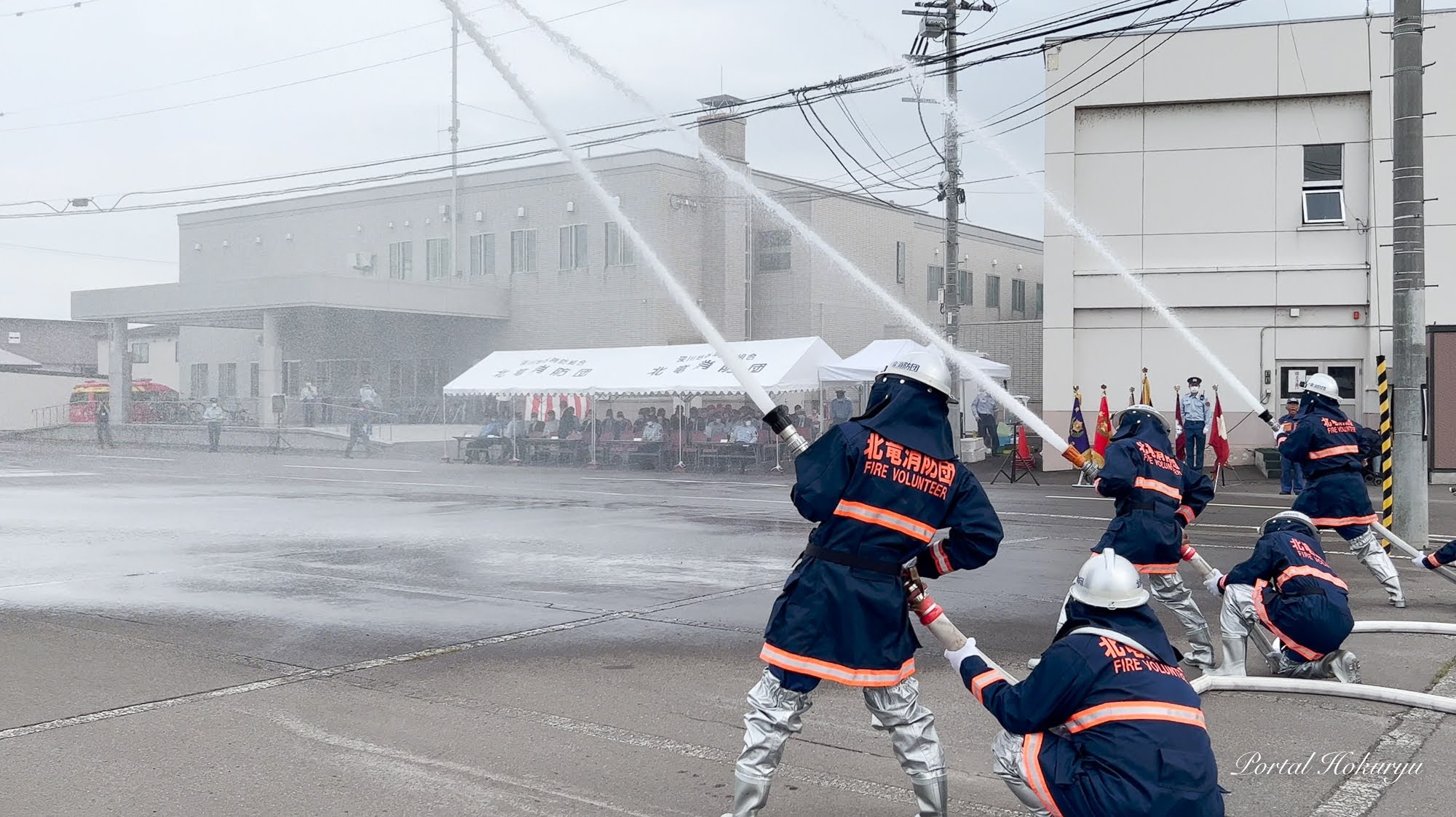 祝！北竜消防団創立１１０周年・北竜消防演習 2023