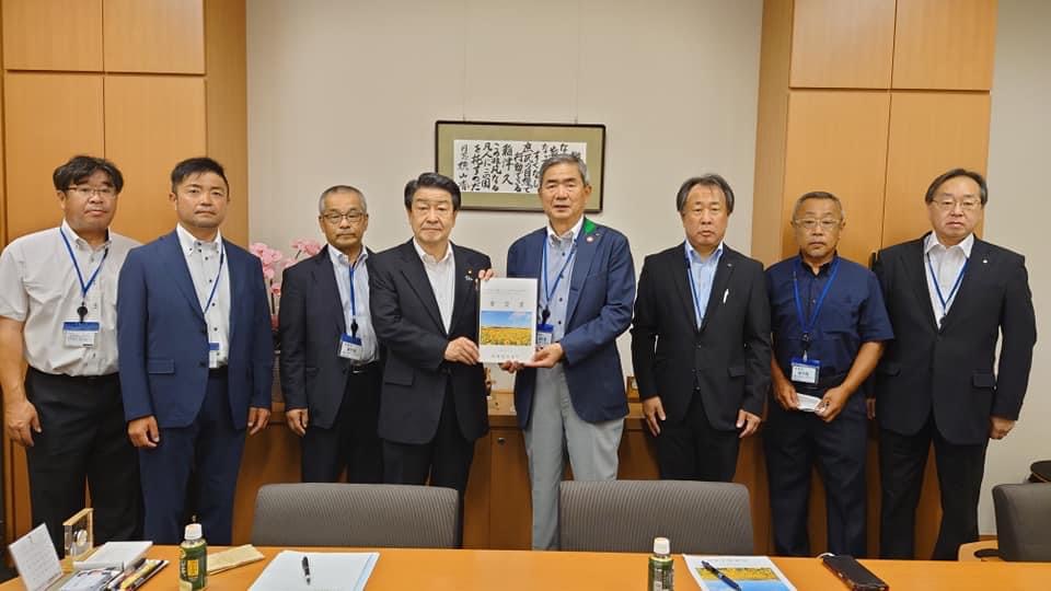 北竜町長 佐野豊 活動報告・7月5日（水）衆議院議員稲津久代議士と面談、衆議院議員神谷裕代議士と面談