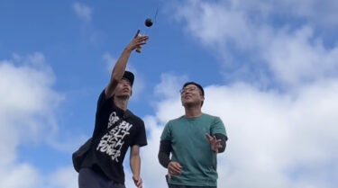 @toru.kt さんとはじめての #けんだ漫才 ありがとうございました 🤩 他の技も色々できそうな予感‥！【北竜けん玉クラブ】