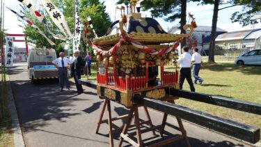 北竜町長 佐野豊 活動報告・8月29日（火）碧水神社秋祭り例大祭参列
