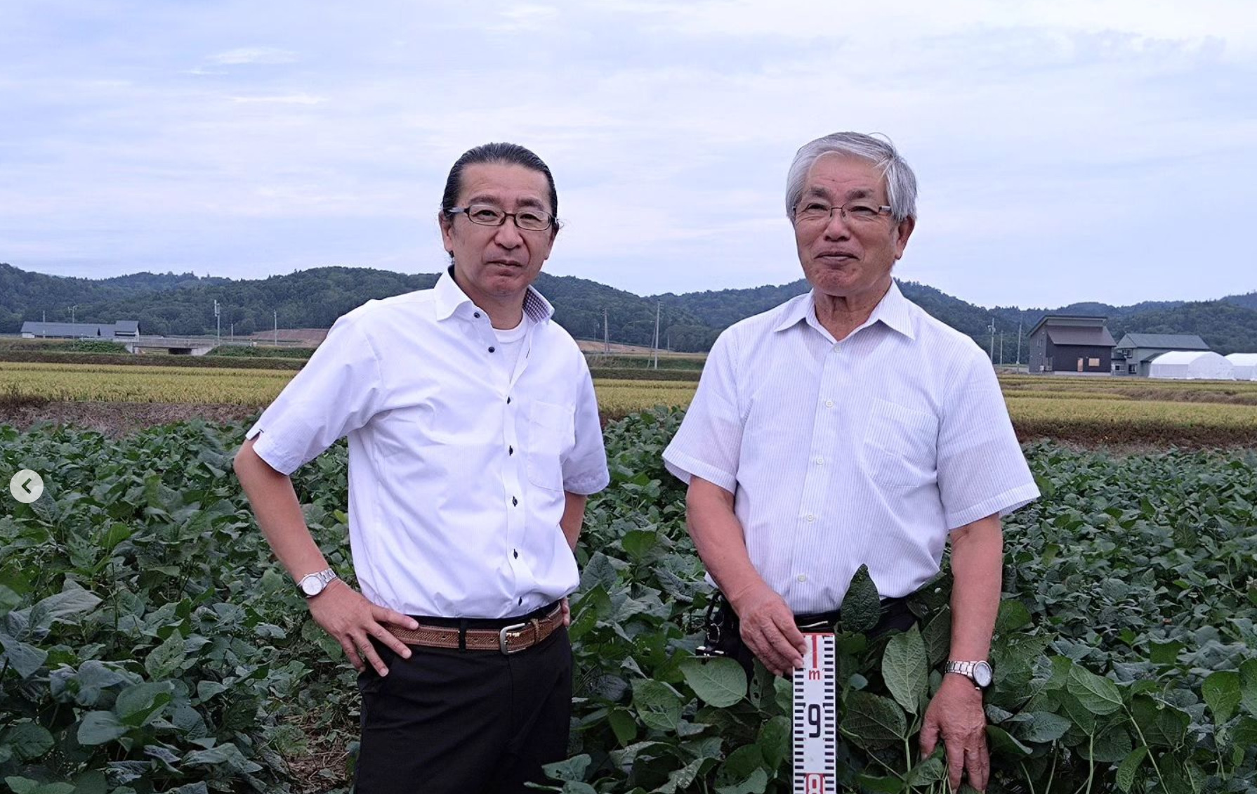 Kurosengoku İş Kooperatifi Derneği Sol: Yeni Genel Müdür Yuji Takada, Sağ: Başkan Yukio Takada