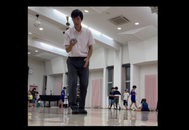 孤独のゆんずけん シリーズはじめました。普段の活動日に、子どもたちになるべく気付かれずに ゆんずけん をサクッと決めて撮影を終える。それこそが孤独のゆんずけん【北竜けん玉クラブ】