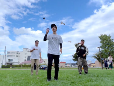 奇跡の宇宙遊泳シンクロ ✨ 宇宙遊泳早抜けだったんだけど、まさかの全員パツイチ ✨ 深川でのイベント、楽しかったです【北竜けん玉クラブ】