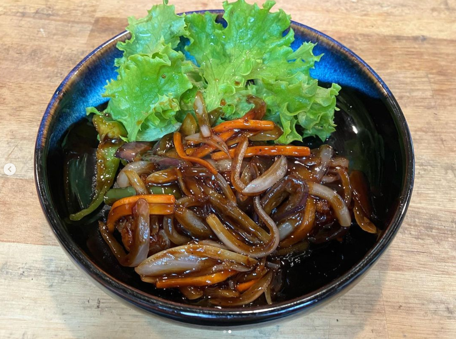 🌻 10月23日（月）日替わりランチ：鶏の黒酢炒めでした ♪【お食事処向日葵】