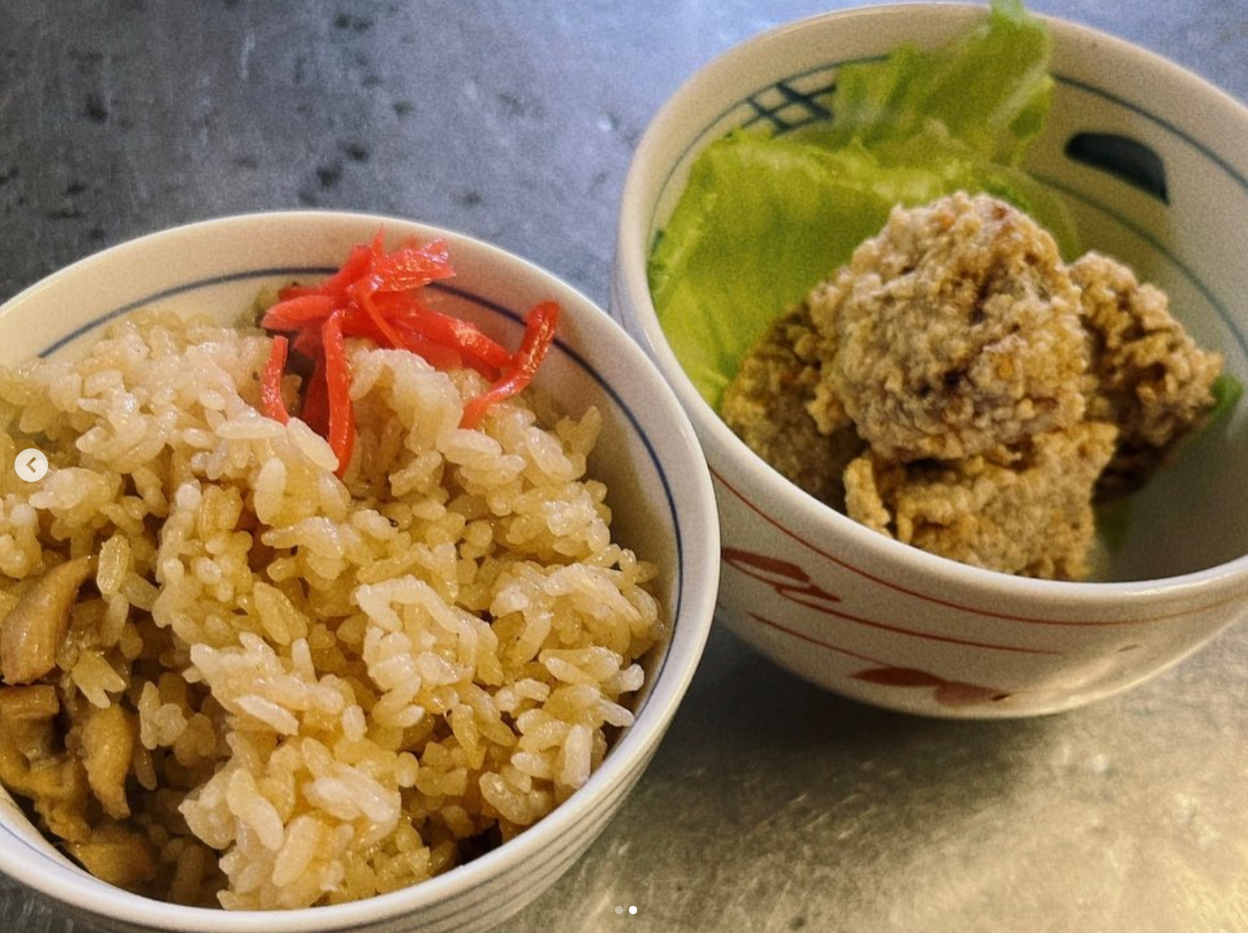 🌻 10月24日（火）日替わりランチ：タコ飯と久々のシカ肉の唐揚げ！！でした ♪【お食事処向日葵】