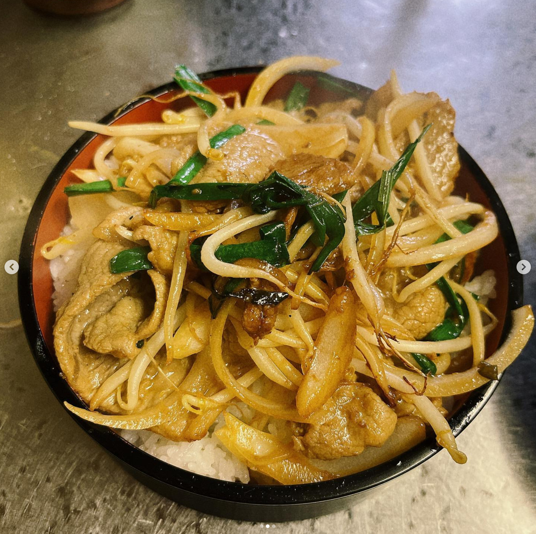 🌻 本日の日替わりランチ：ジンギスカン丼でした【お食事処向日葵】