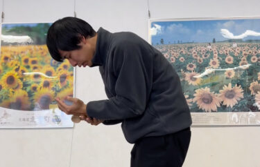 #けん玉クリスマス day8・たけとんぼ：#けん玉ないない。たけとんぼをしたら、思ったより摩擦が強くてちょっと火傷しちゃった人のモノマネをしました？【北竜けん玉クラブ】