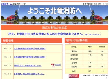 Dekabr 2023: Yanğın və fəlakət göndərişlərinin yenilənmiş dağılımı [Hokuryu Yanğın İdarəsi]