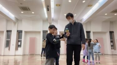 先週の @harunao820 とのシンクロ ✨ 最近北竜の子とシンクロしてない‥から明日は沢山動画撮るぞ〜【北竜けん玉クラブ】