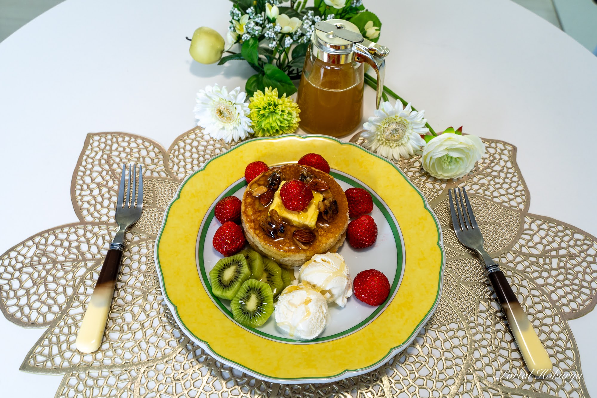 渡邊靖範ファームの自家採蜜の極上メロン蜂蜜に感謝をこめて！