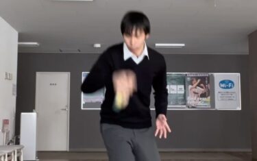 バレルロール ？ で合ってますか ？ 初メイク @fap.and.kta #初メイク は晒される所存 です【北竜けん玉クラブ】