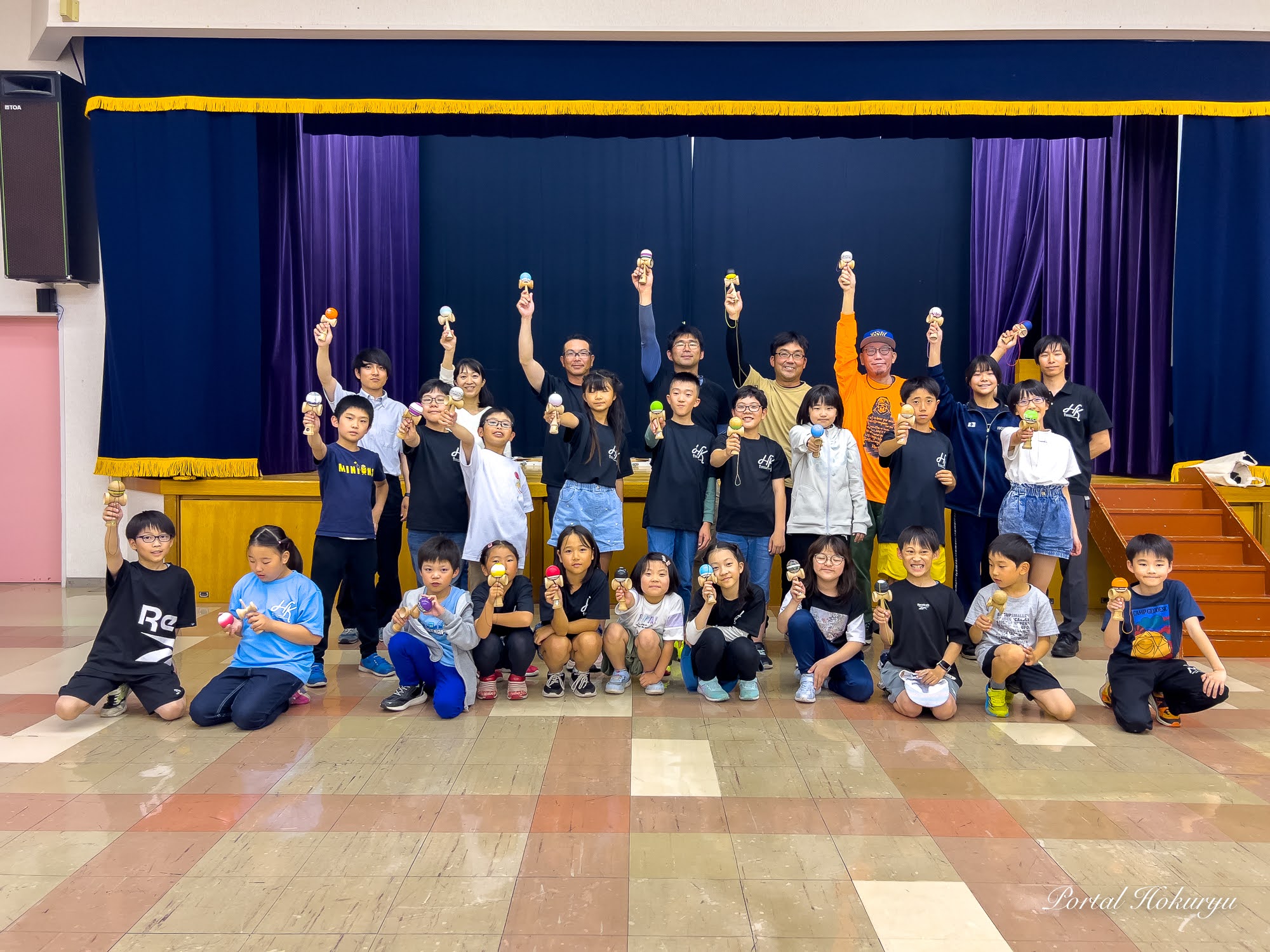 第６回北竜けん玉祭り（北海道北竜町）子どもも大人も一緒に交流し繋がって、心ひとつに思いっきり楽しむ！